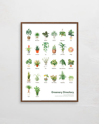 【ポスターのみ】Greenery Directoryアートポスター（A2,A3）