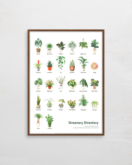 【ポスターのみ】Greenery Directoryアートポスター（A2,A3）