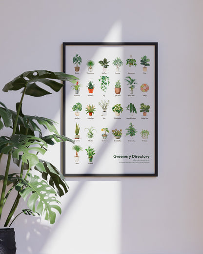 【ポスターのみ】Greenery Directoryアートポスター（A2,A3）