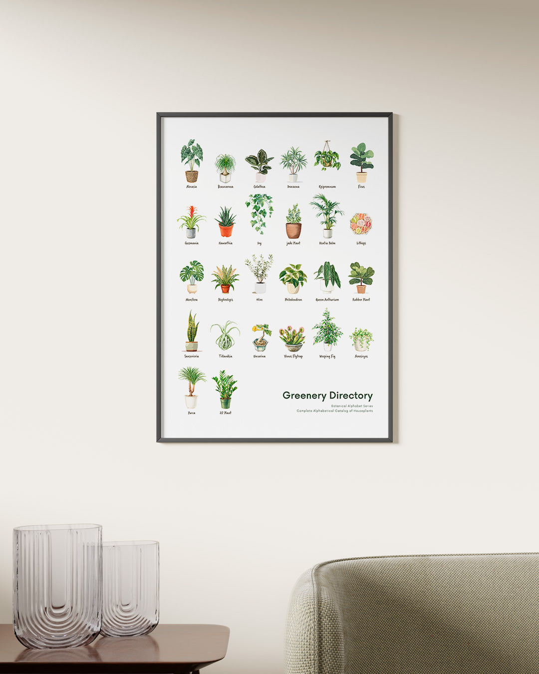 【ポスターのみ】Greenery Directoryアートポスター（A2,A3）