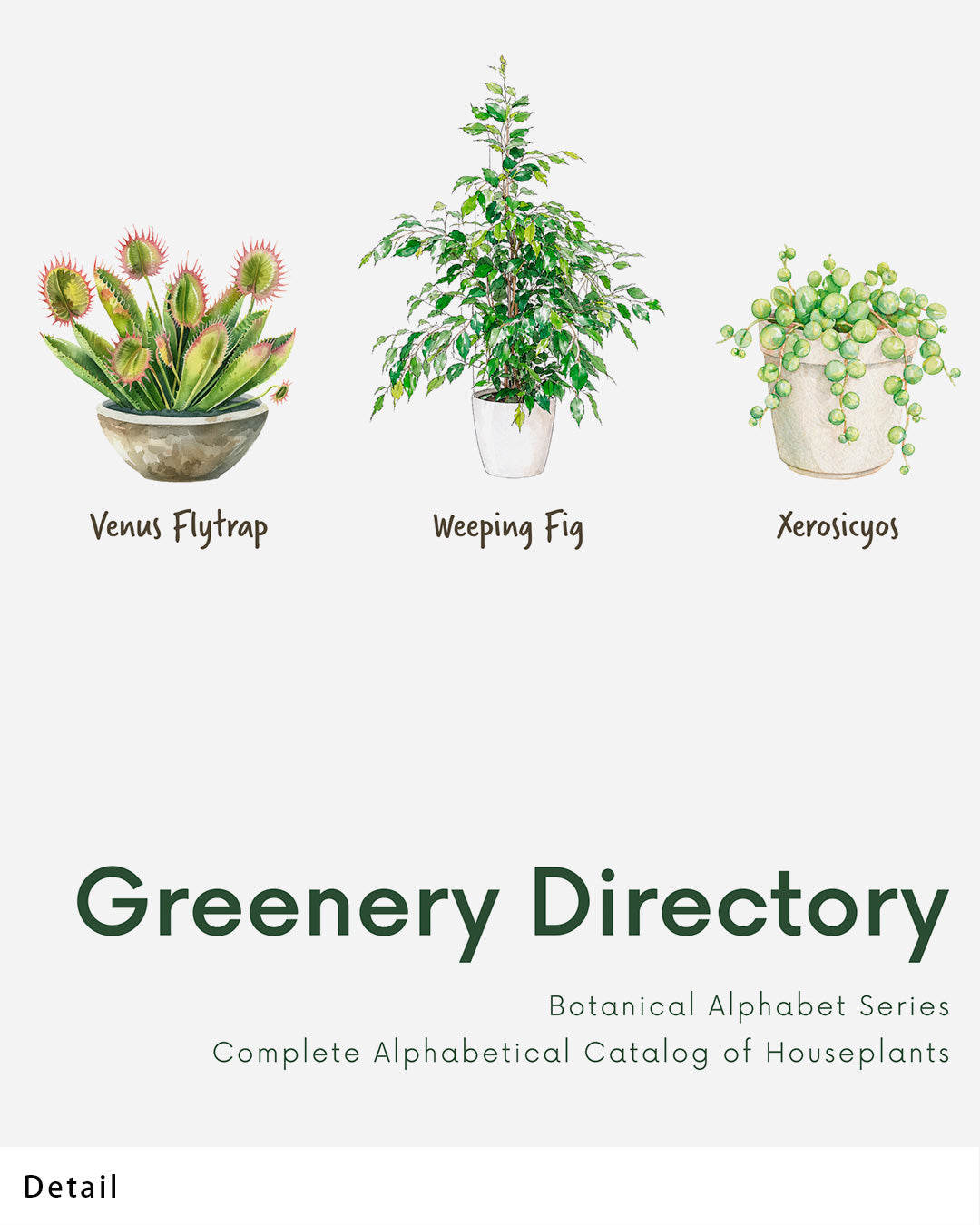 【ポスターのみ】Greenery Directoryアートポスター（A2,A3）