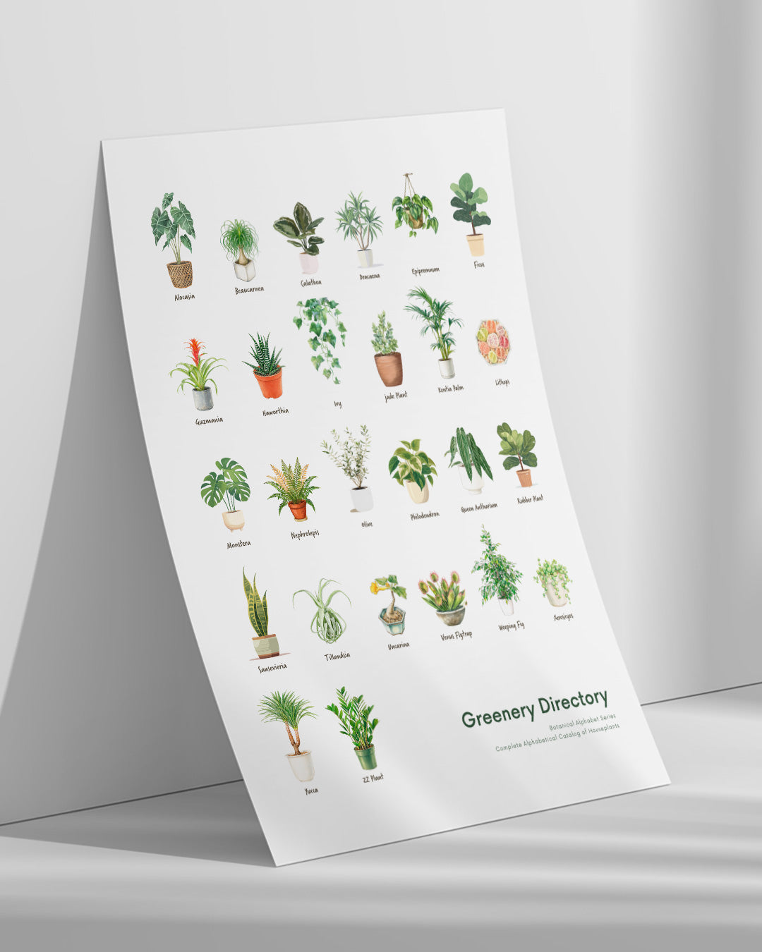 【ポスターのみ】Greenery Directoryアートポスター（A2,A3）