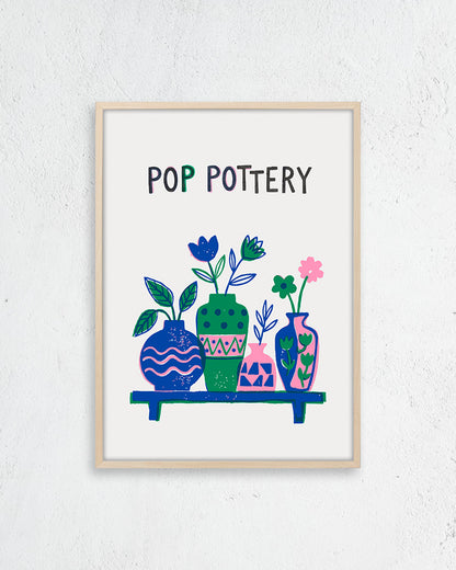 【ポスターのみ】POP POTTERYアートポスター（A2,A3）