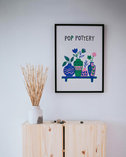 【ポスターのみ】POP POTTERYアートポスター（A2,A3）
