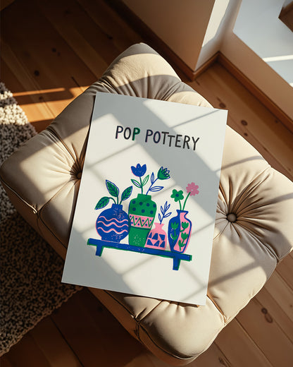 【ポスターのみ】POP POTTERYアートポスター（A2,A3）