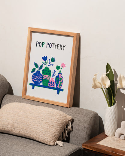 【ポスターのみ】POP POTTERYアートポスター（A2,A3）