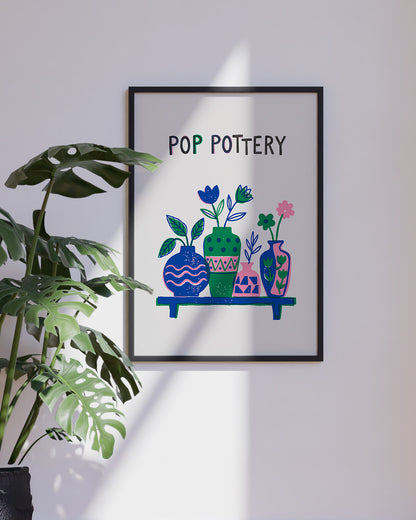 【ポスターのみ】POP POTTERYアートポスター（A2,A3）