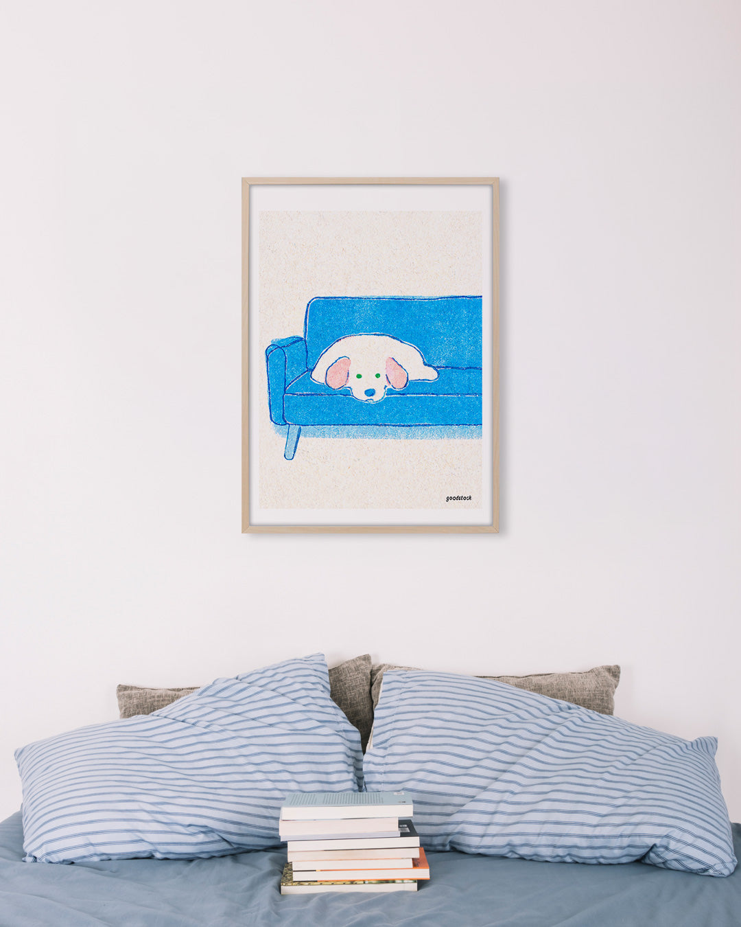 ポスターのみ】Lazy Sofa Dogアートポスター（A2,A3） – goodstock