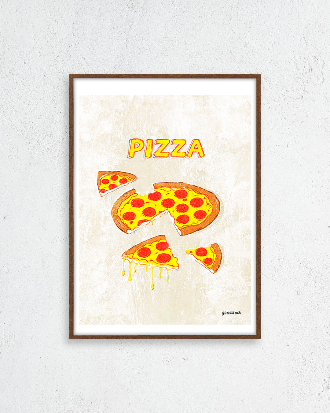 【ポスターのみ】Let's get pizza!アートポスター（A2,A3）