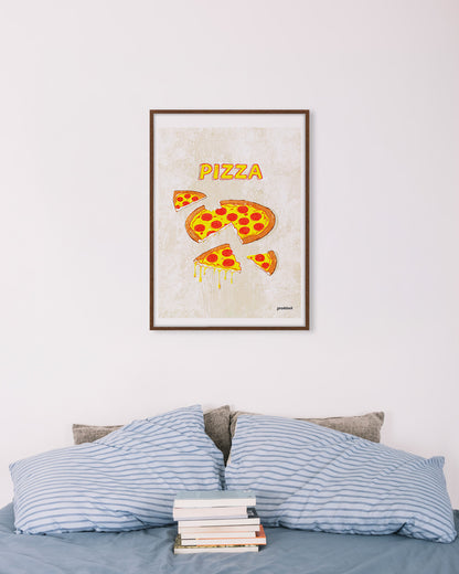 【ポスターのみ】Let's get pizza!アートポスター（A2,A3）