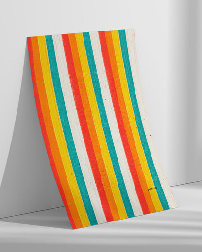【ポスターのみ】Color Stripeアートポスター（A2,A3）