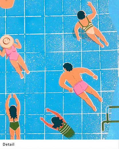 【ポスターのみ】in my Poolアートポスター（A2,A3）