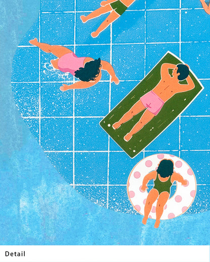 【ポスターのみ】in my Poolアートポスター（A2,A3）