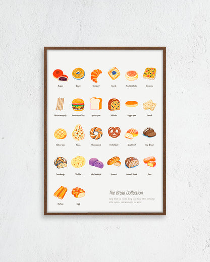 【ポスターのみ】The Bread Collectionアートポスター（A2,A3）