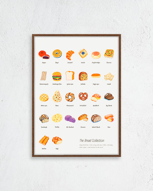 【ポスターのみ】The Bread Collectionアートポスター（A2,A3）