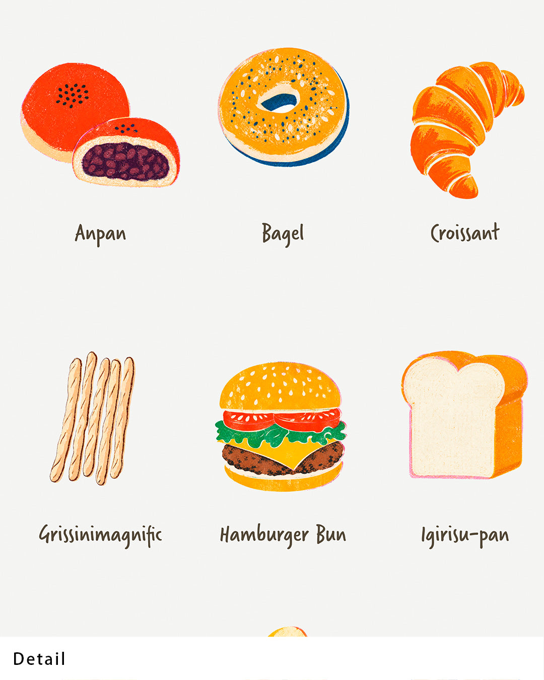 【ポスターのみ】The Bread Collectionアートポスター（A2,A3）