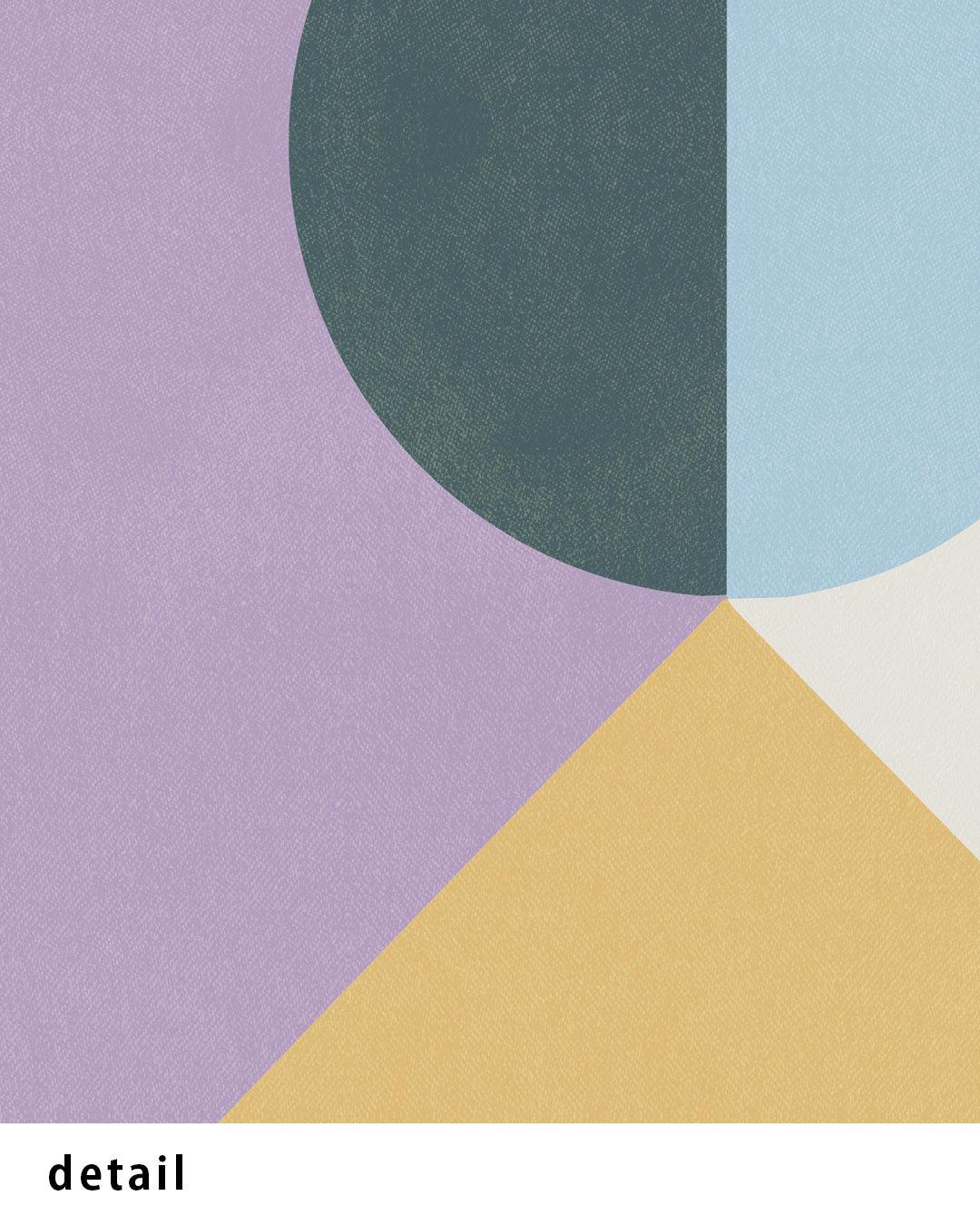 Shape Harmony 01 – Pastel Balanceポスター（35×35cm/50×50cm）