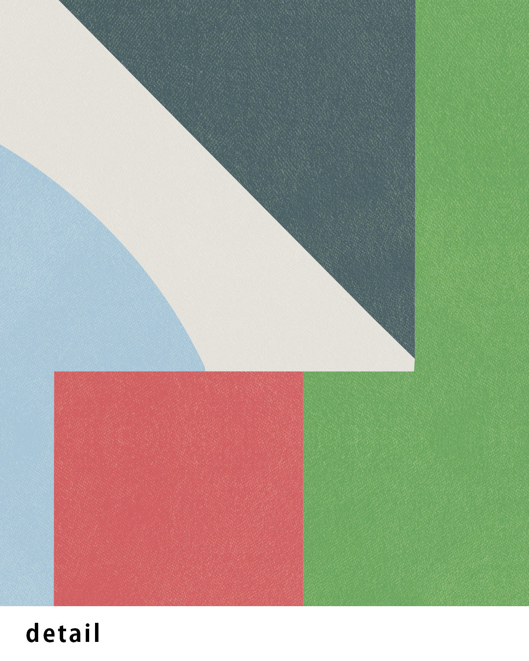 Shape Harmony 01 – Pastel Balanceポスター（35×35cm/50×50cm）