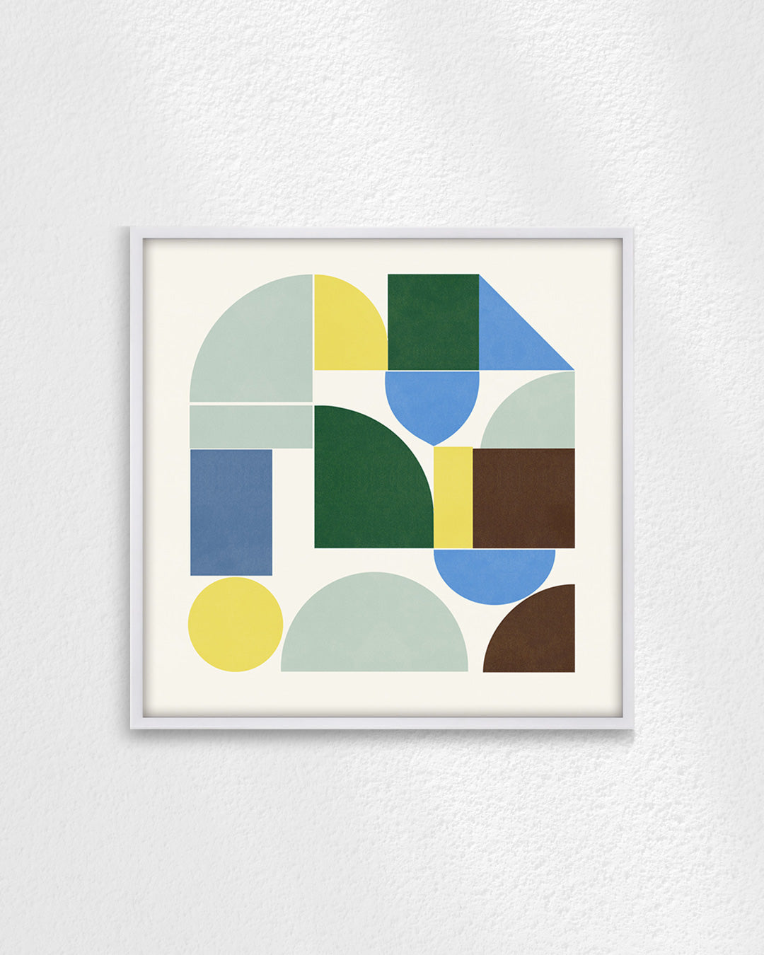 Shape Harmony 02 – Calm Structureポスター（35×35cm/50×50cm）