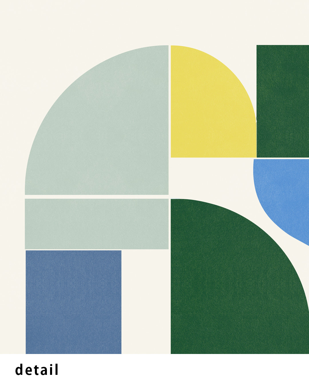 Shape Harmony 02 – Calm Structureポスター（35×35cm/50×50cm）