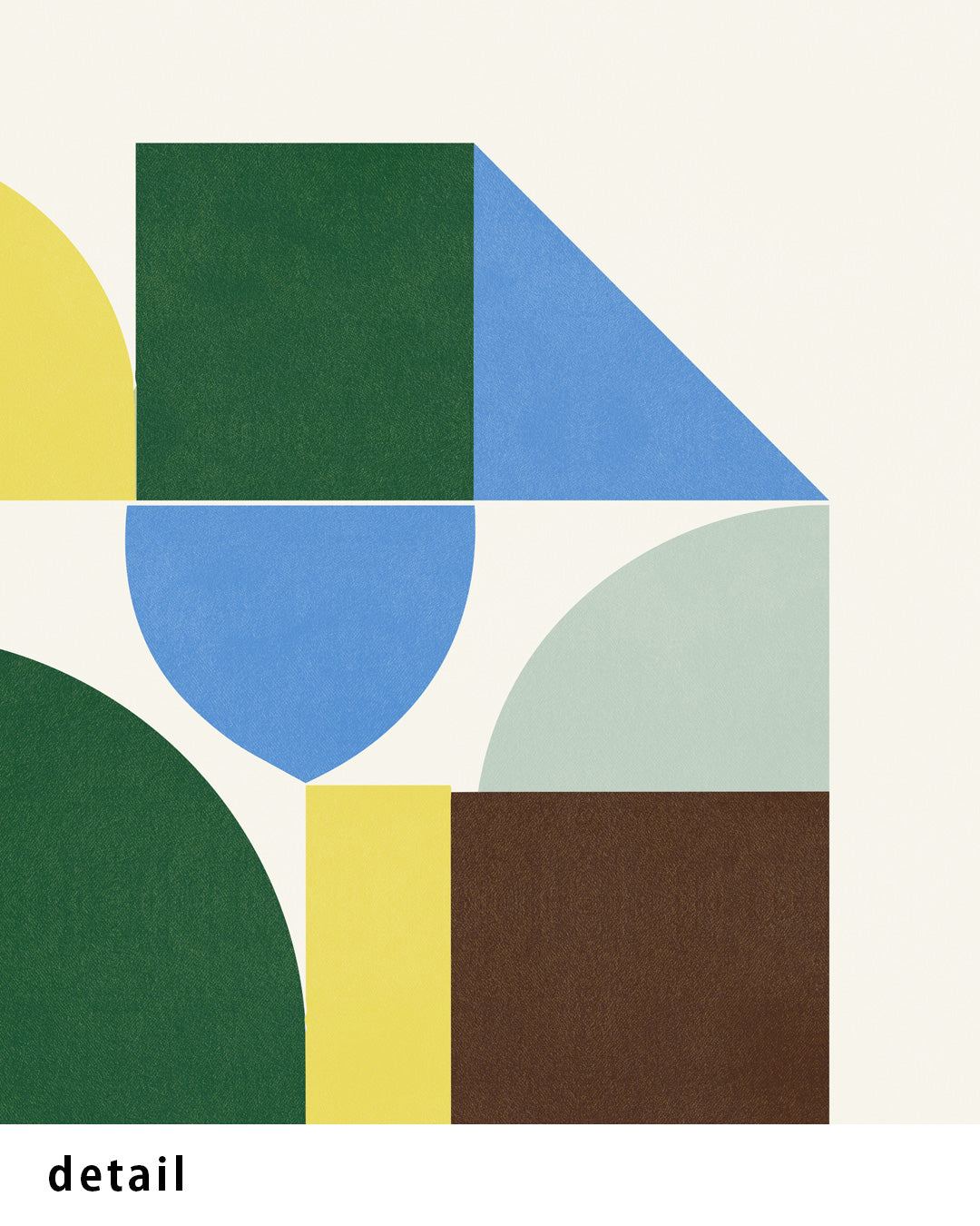 Shape Harmony 02 – Calm Structureポスター（35×35cm/50×50cm）