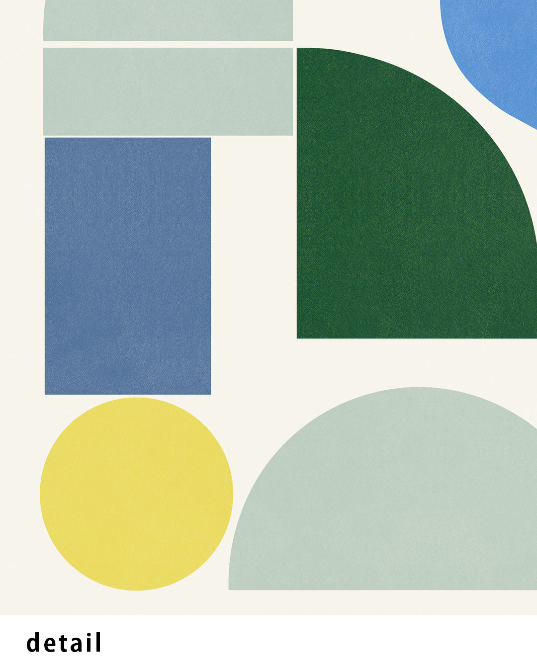 Shape Harmony 02 – Calm Structureポスター（35×35cm/50×50cm）