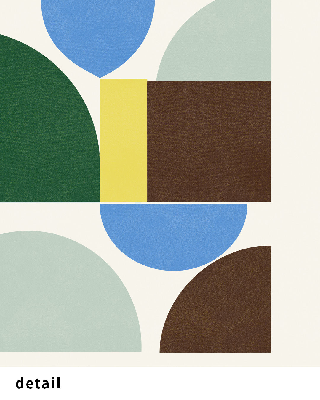 Shape Harmony 02 – Calm Structureポスター（35×35cm/50×50cm）