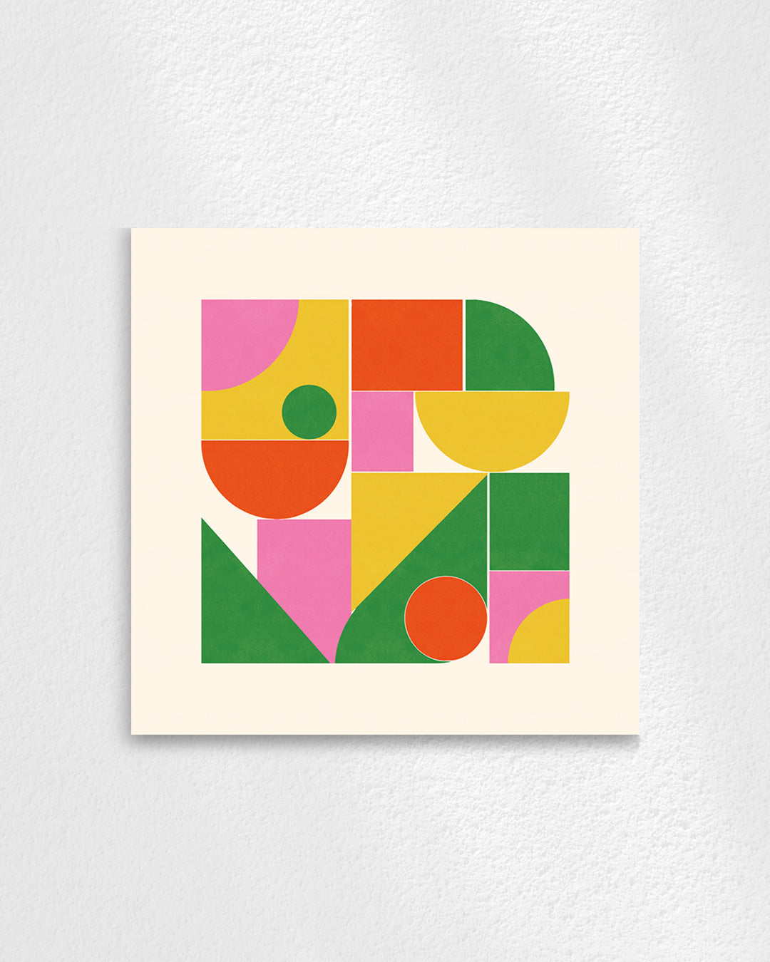 Shape Harmony 03 – Vivid Rhythmポスター（35×35cm/50×50cm）