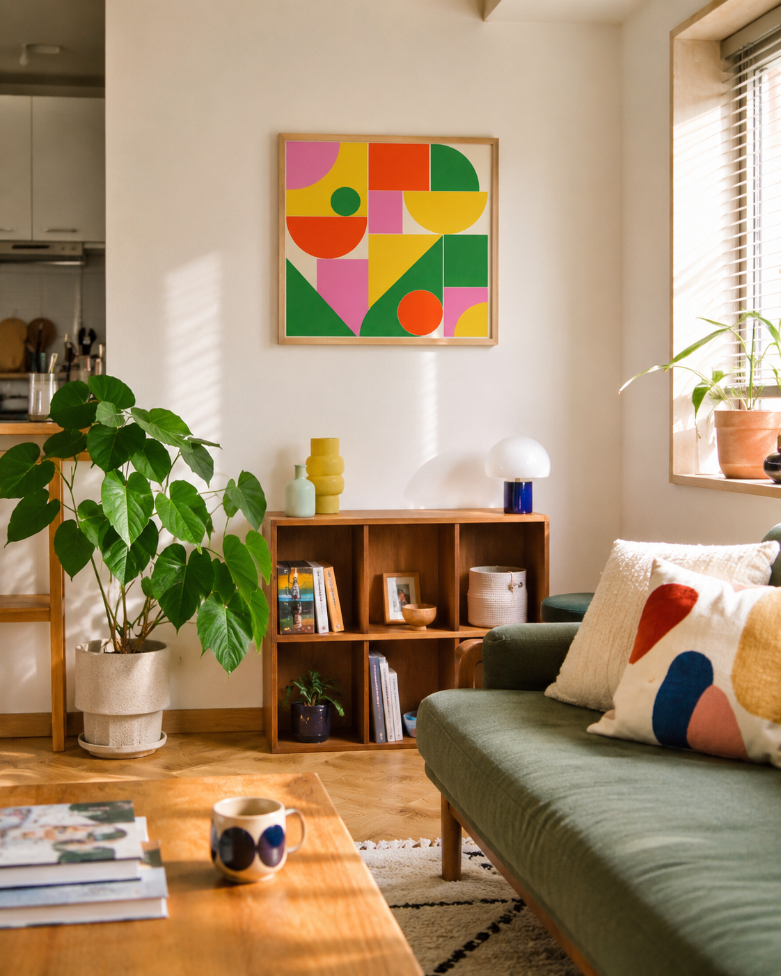 Shape Harmony 03 – Vivid Rhythmポスター（35×35cm/50×50cm）