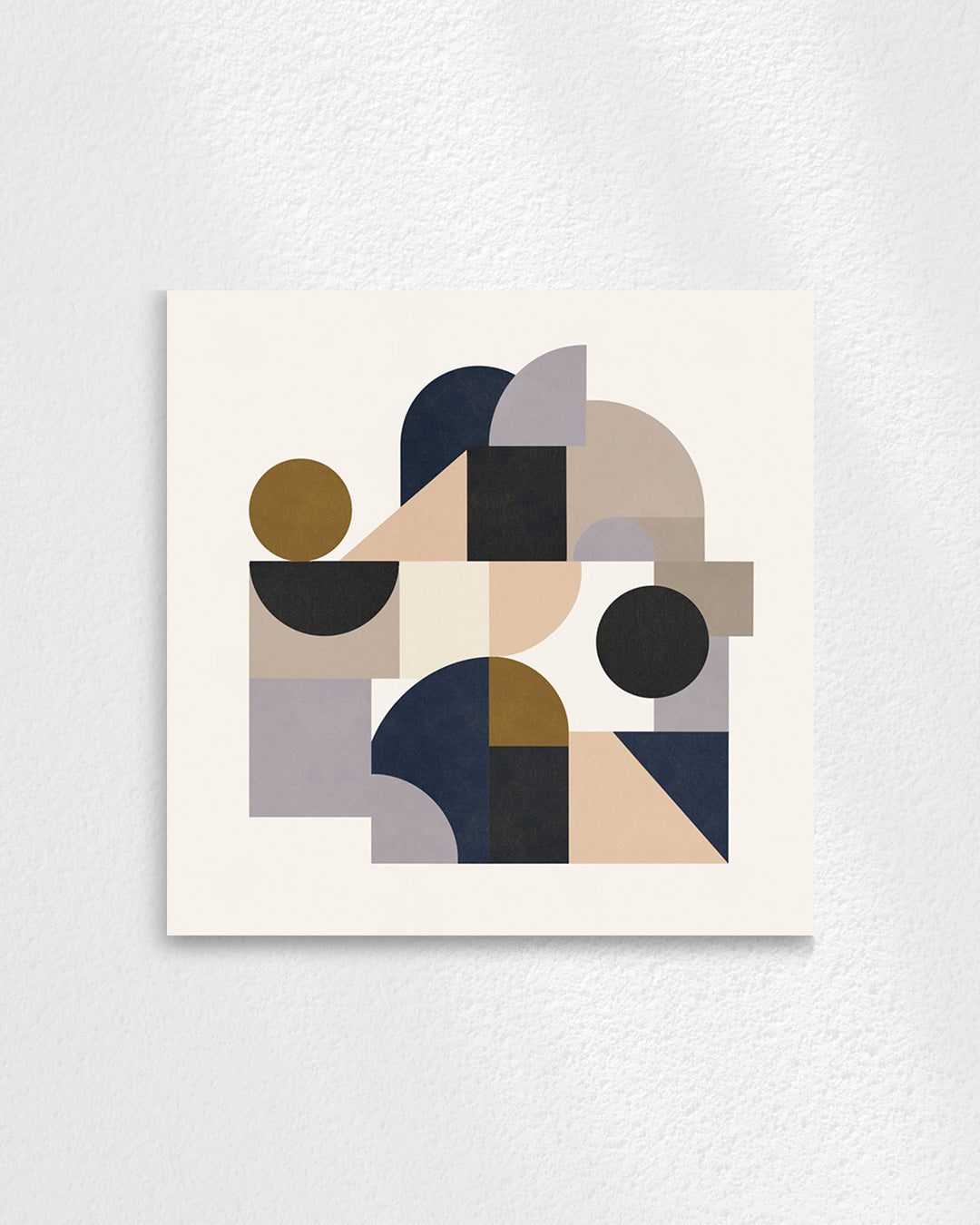 Shape Harmony 05 – Quiet Layerポスター（35×35cm/50×50cm）