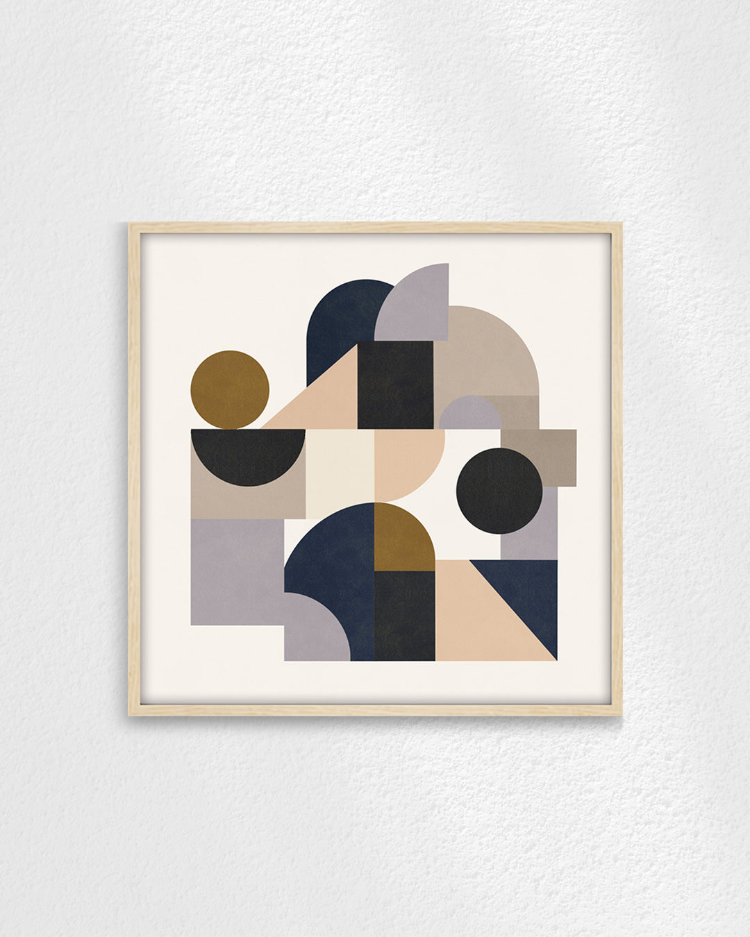 Shape Harmony 05 – Quiet Layerポスター（35×35cm/50×50cm）
