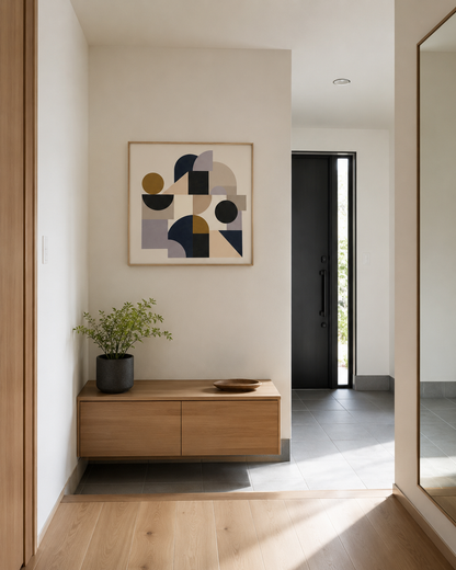 Shape Harmony 05 – Quiet Layerポスター（35×35cm/50×50cm）