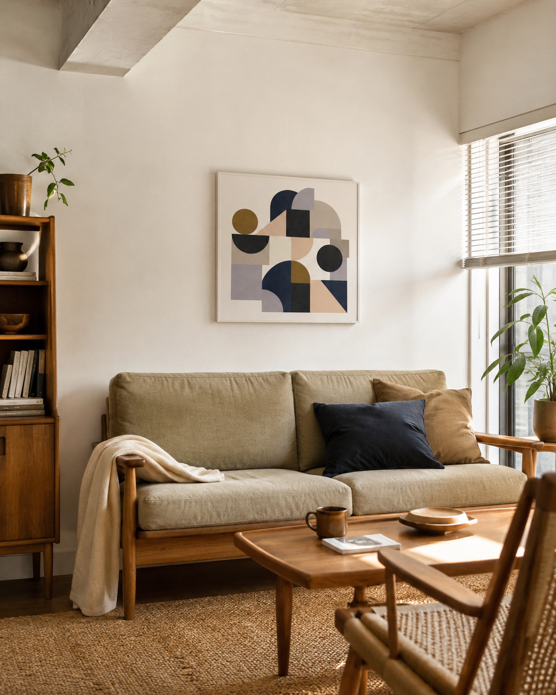 Shape Harmony 05 – Quiet Layerポスター（35×35cm/50×50cm）