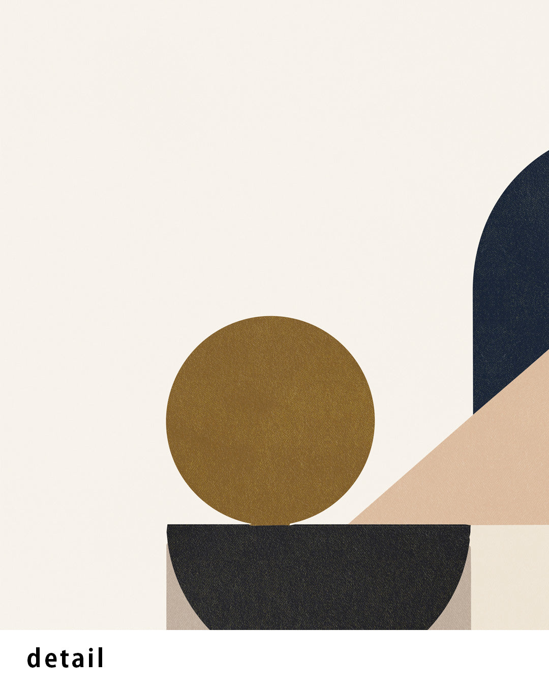 Shape Harmony 05 – Quiet Layerポスター（35×35cm/50×50cm）