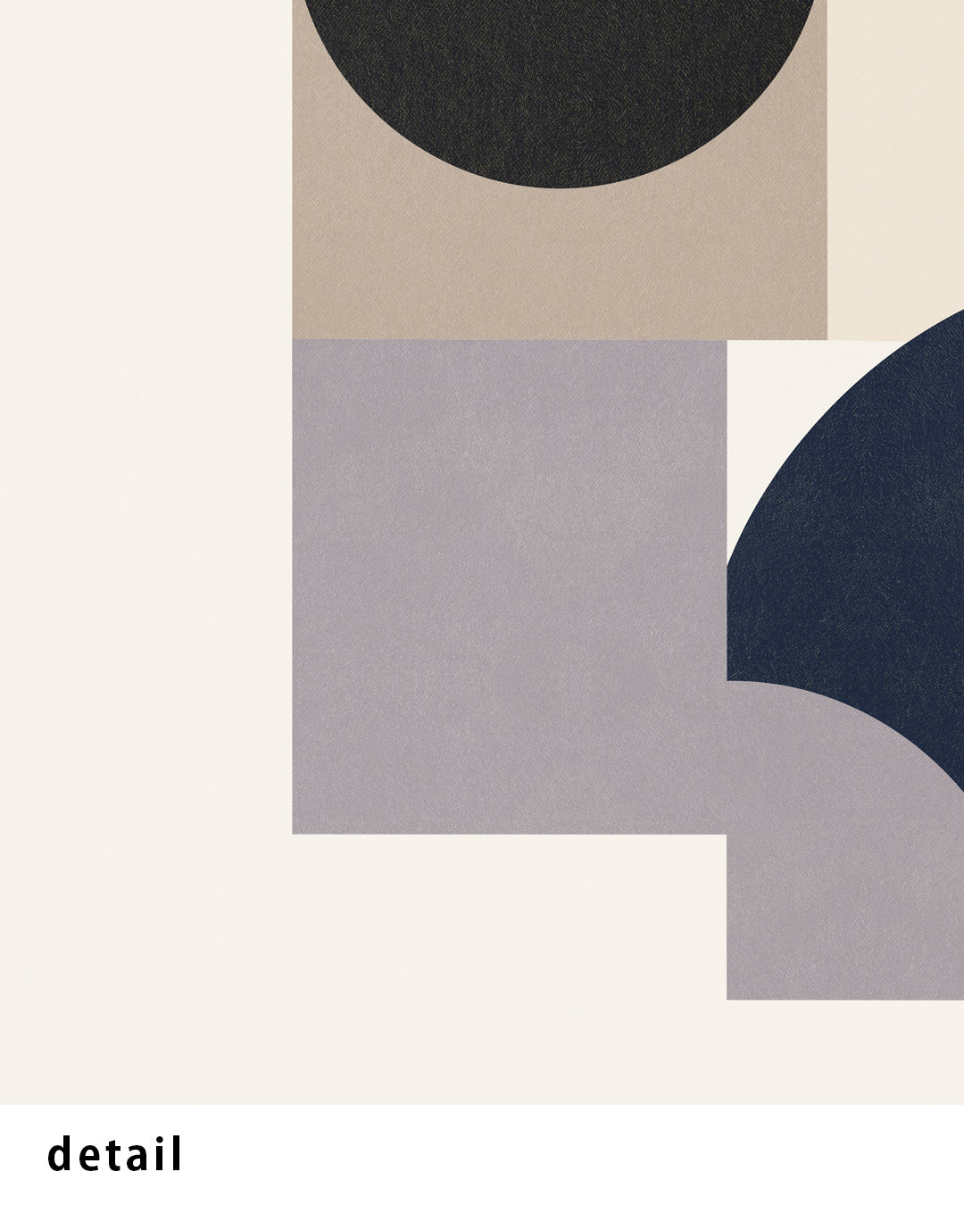 Shape Harmony 05 – Quiet Layerポスター（35×35cm/50×50cm）