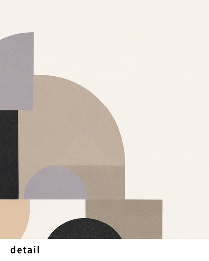 Shape Harmony 05 – Quiet Layerポスター（35×35cm/50×50cm）