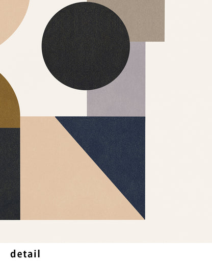 Shape Harmony 05 – Quiet Layerポスター（35×35cm/50×50cm）