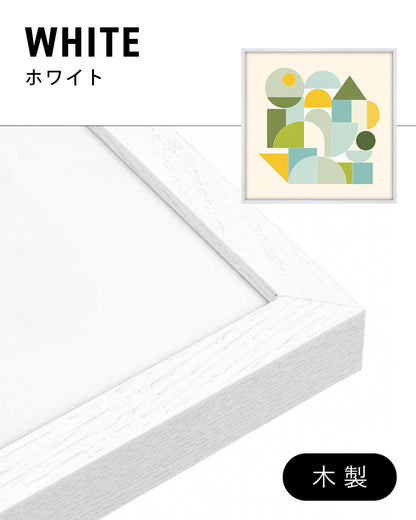 Shape Harmony 09 – Sunny Balanceポスター（35×35cm/50×50cm）