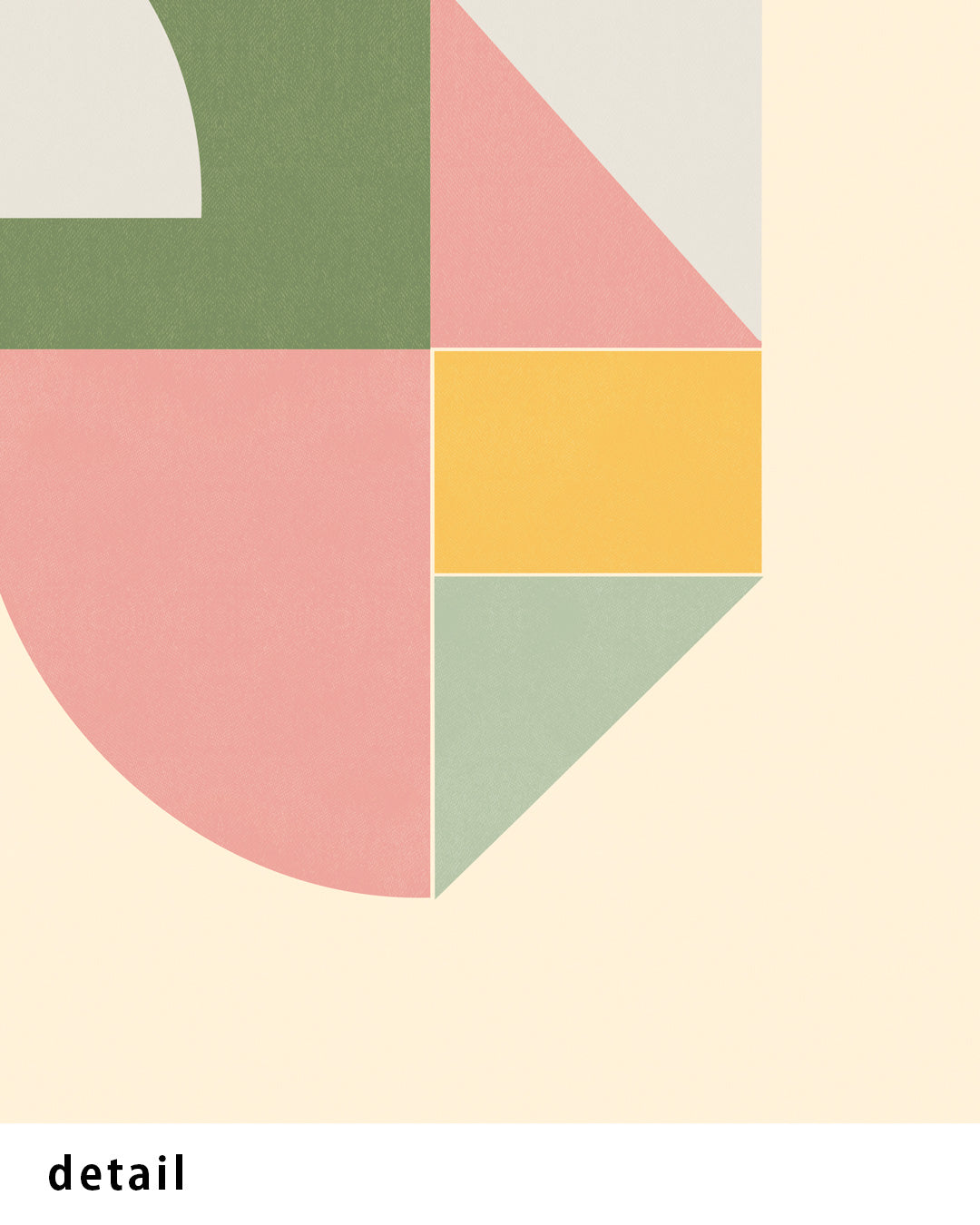 Shape Harmony 11 – Soft Bloomポスター（35×35cm/50×50cm）