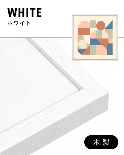 Shape Harmony 12 – Earthy Balanceポスター（35×35cm/50×50cm）