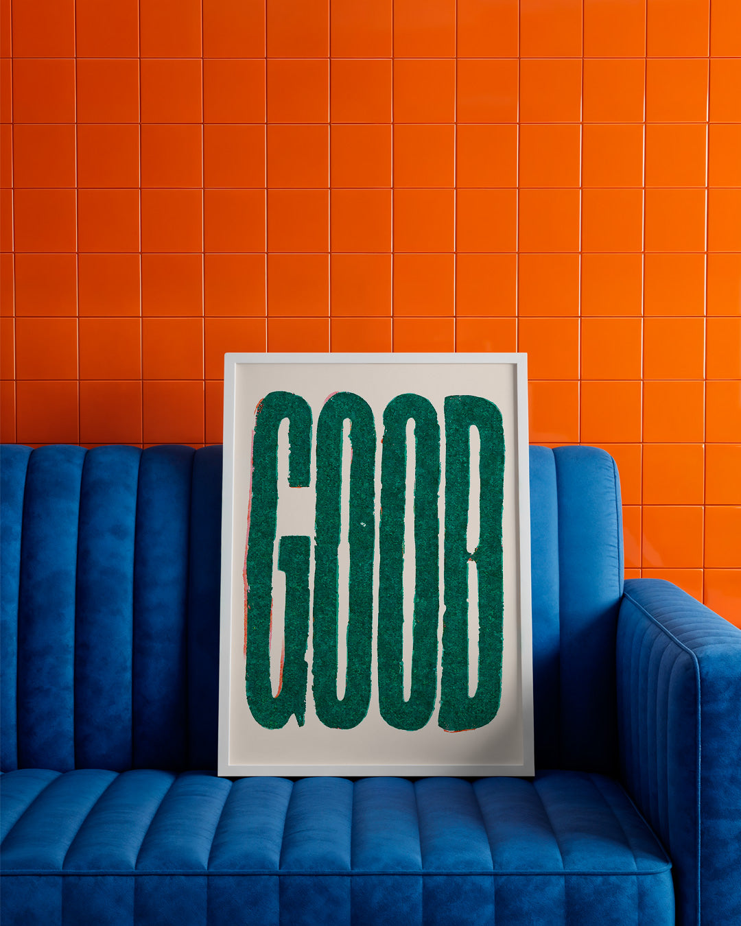 【ポスターのみ】Good Green Typographyアートポスター（A2,A3）