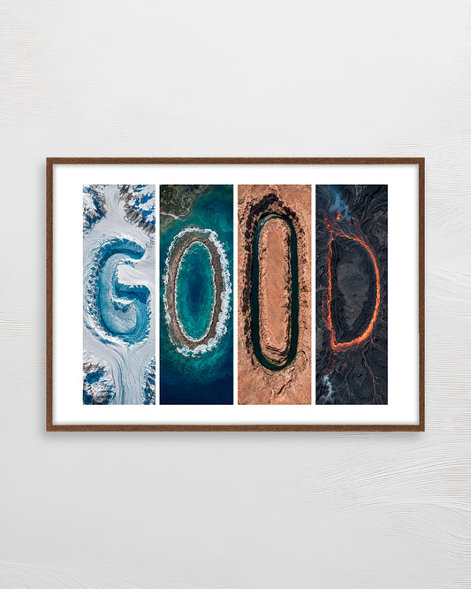 【ポスターのみ】Good Earth Lettersアートポスター（A2,A3）