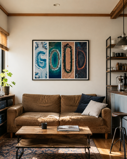 【ポスターのみ】Good Earth Lettersアートポスター（A2,A3）