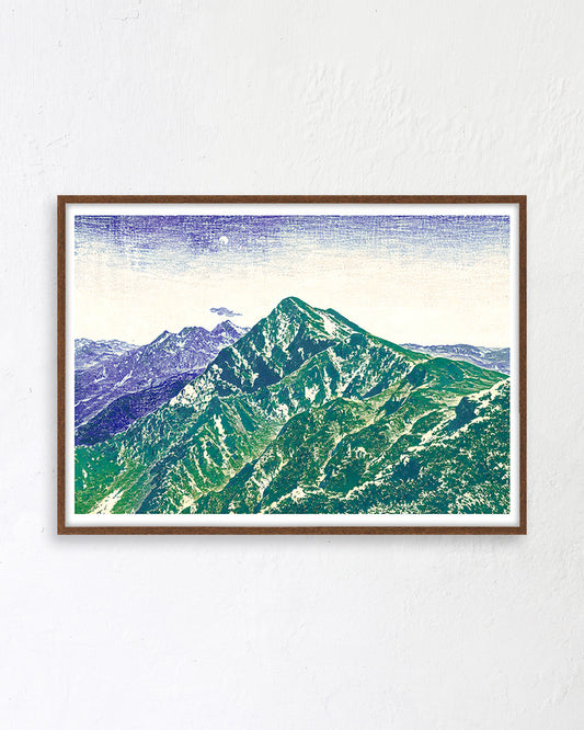 【ポスターのみ】Mountain Green Landscapeアートポスター（A2,A3）