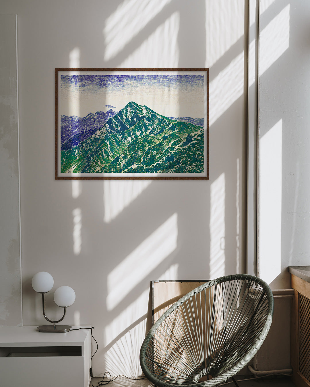 アートポスター ポスターのみ】Mountain Green Landscapeアートポスター（A2,A3