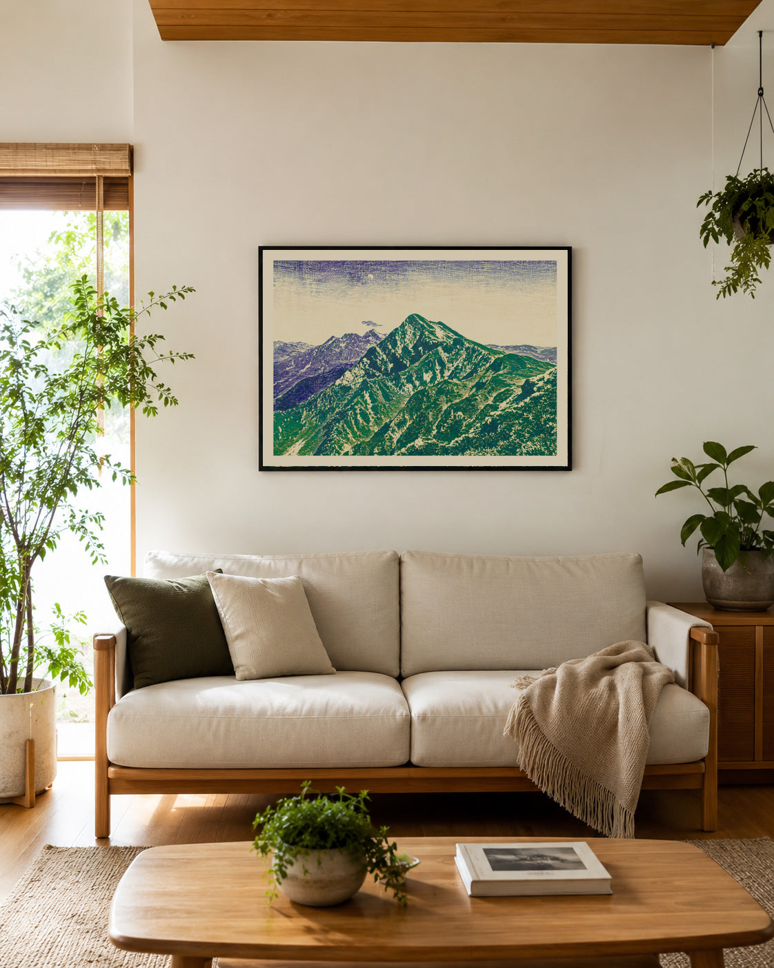 ポスターのみ】Mountain Green Landscapeアートポスター（A2,A3