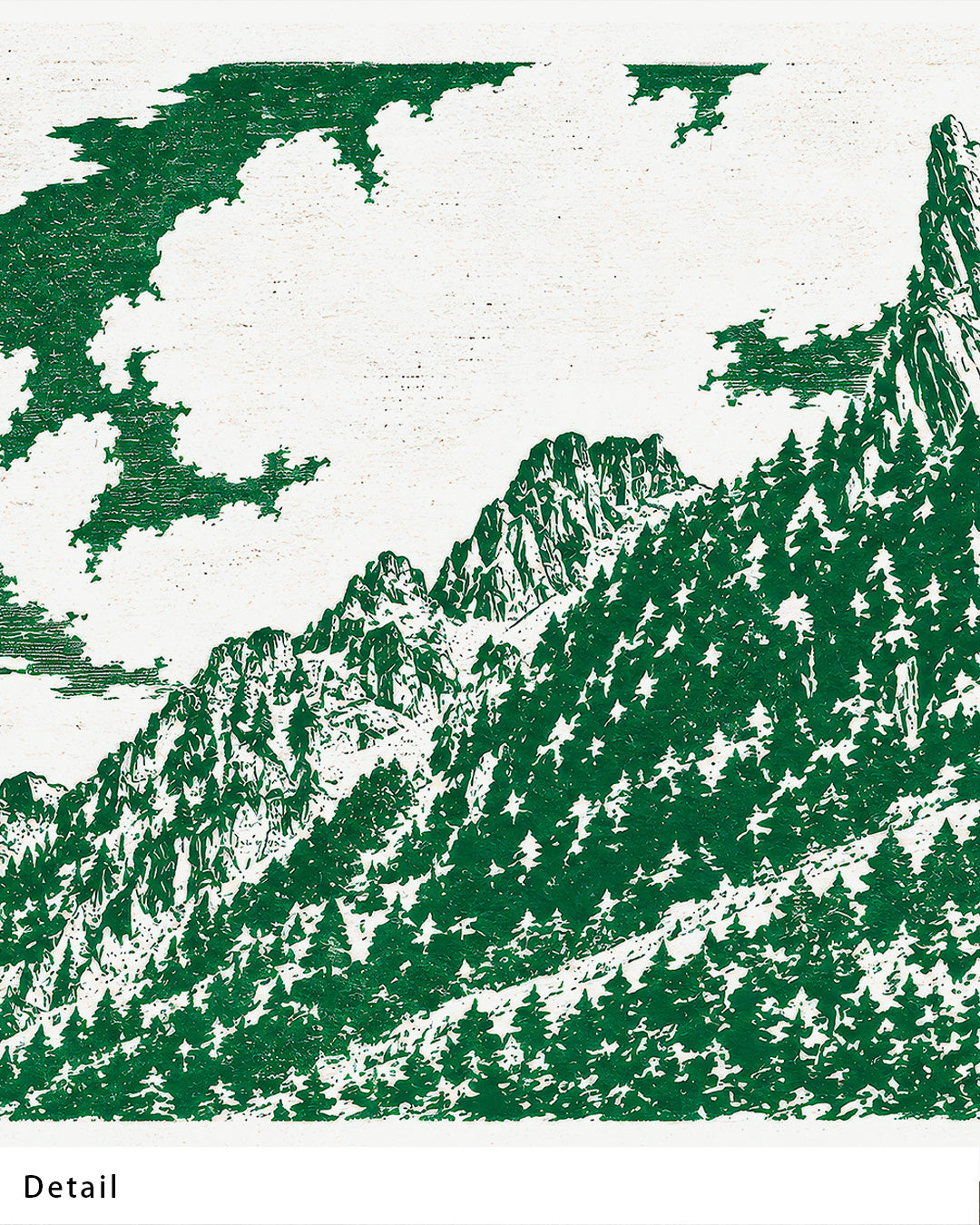 【ポスターのみ】Green Mountain Lineアートポスター（A2,A3）