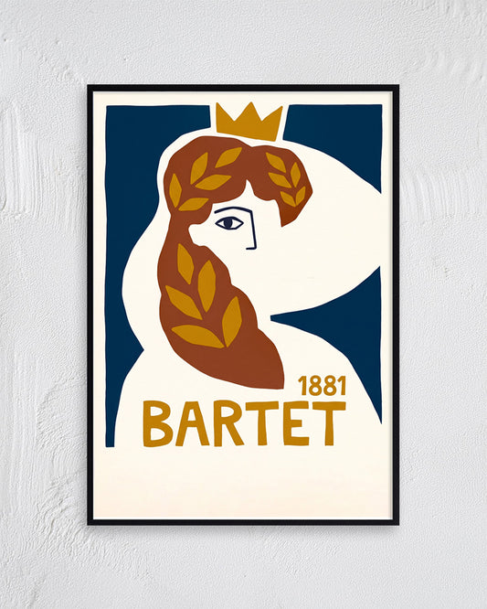 【ポスターのみ】Bartet 1881アートポスター（A2,A3）