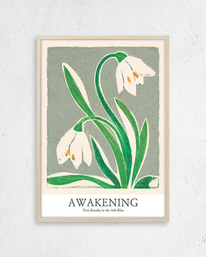 【ポスターのみ】Awakening Snowdropアートポスター（A2,A3）