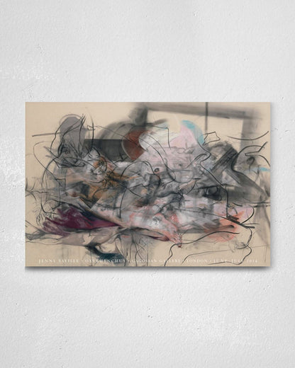 Oxyrhynchusエキシビションポスター【Jenny Saville│ジェニー・サヴィル】（80.6cm×118.4cm）